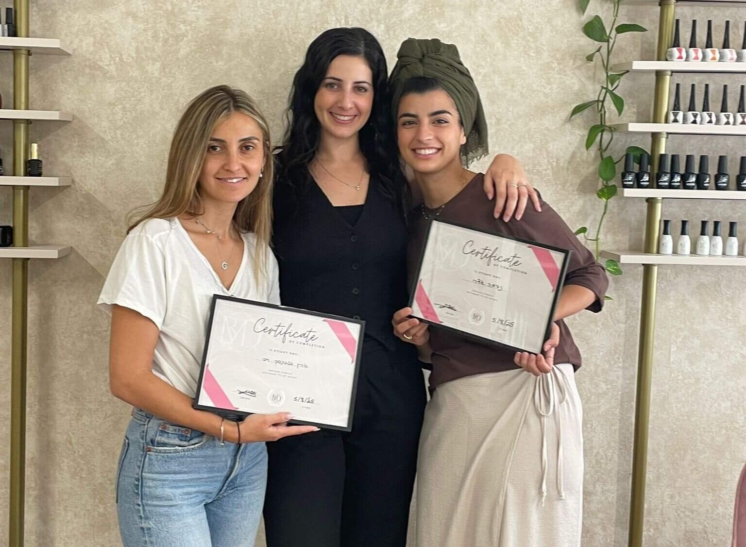 בוגרות הקורס של מעיין